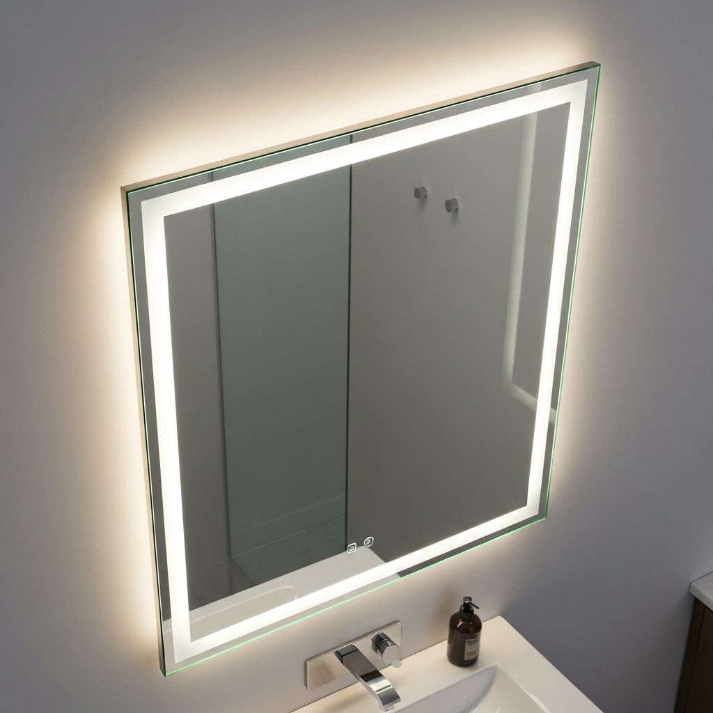 LED Mirror Installation